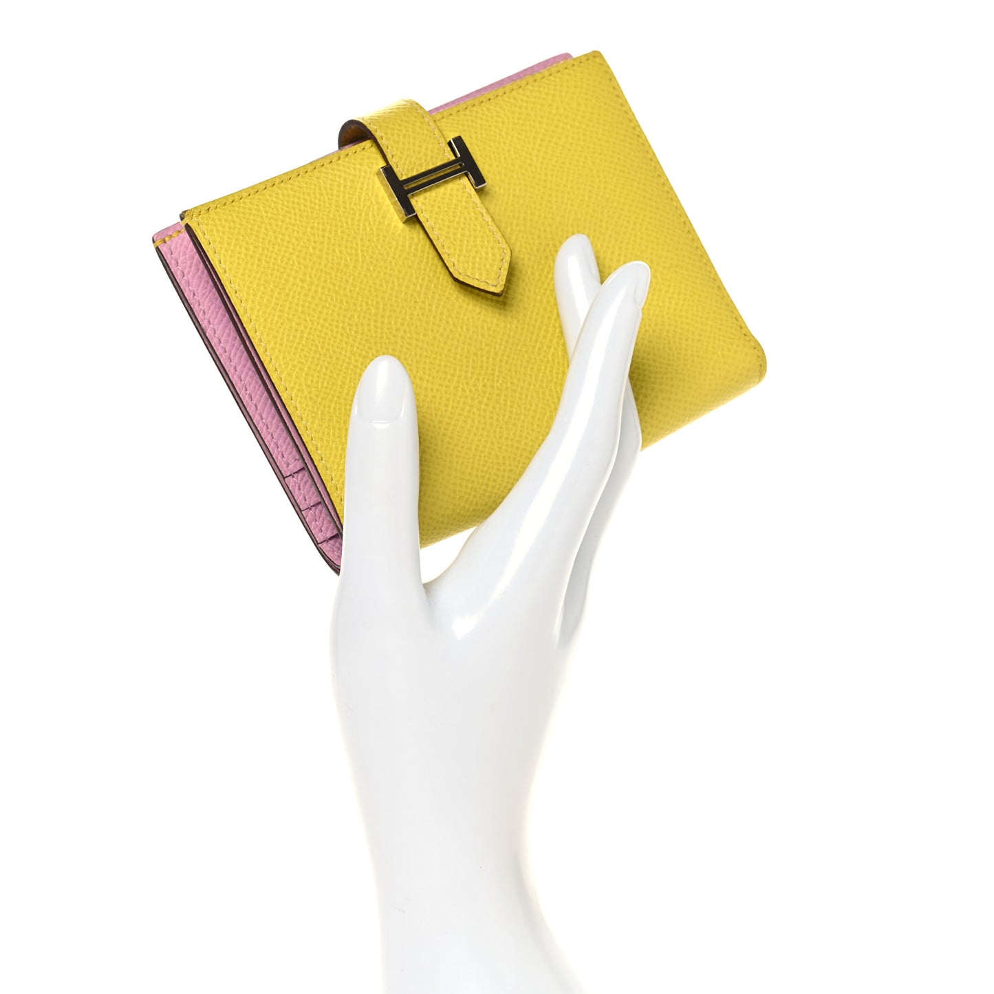 Epsom Verso Bearn Compact Wallet Lime Mauve Silvestre