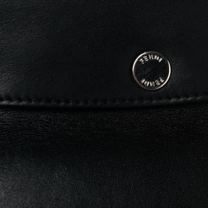 Fendi Vitello Century Opaco Large Back to School Backpack Black 15 of 15