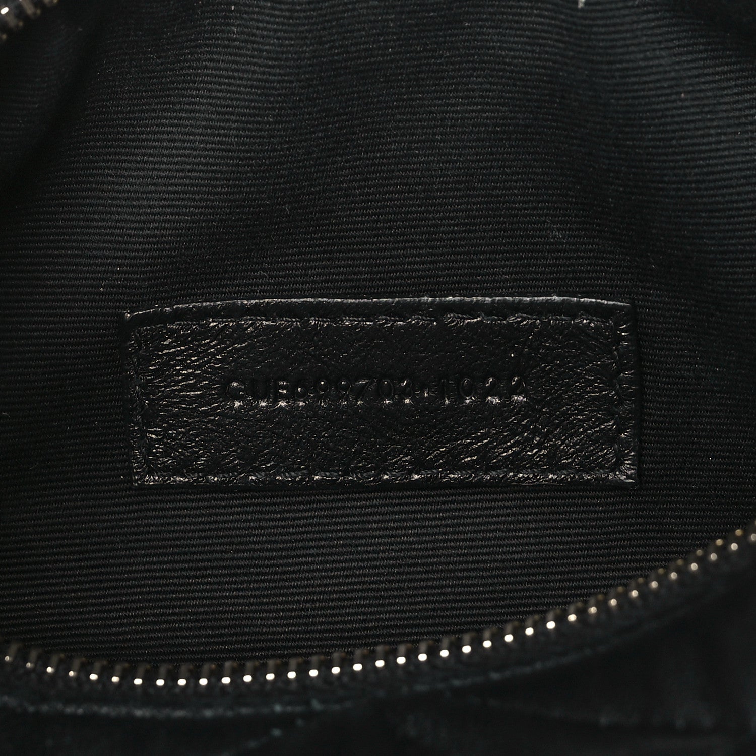 Saint Laurent Lambskin Monogram Mini Sade Tube Bag Black 7 of 9