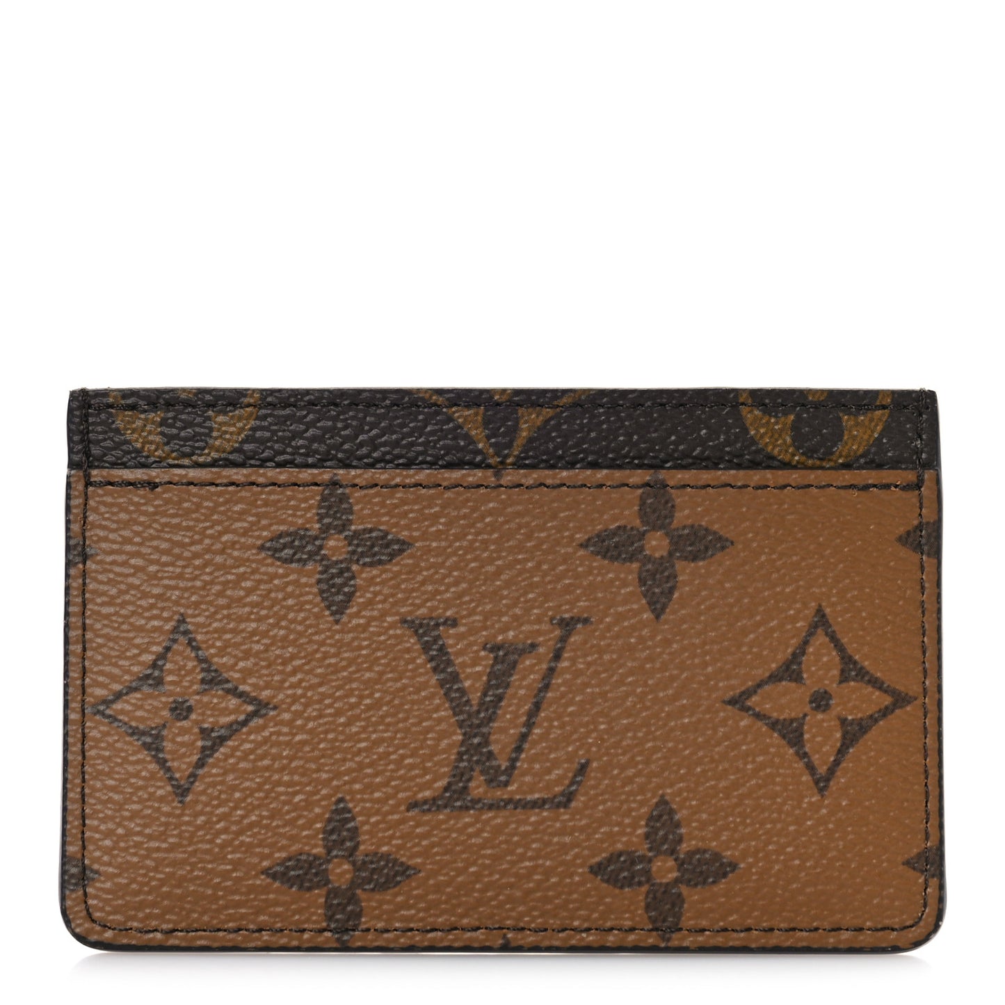 Reverse Monogram Card Holder