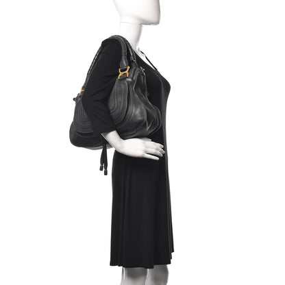 Chloe Calfskin Medium Marcie Satchel Black 3 of 14