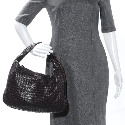 Bottega Veneta Woven Medium Veneta Hobo Ebano 2 of 8