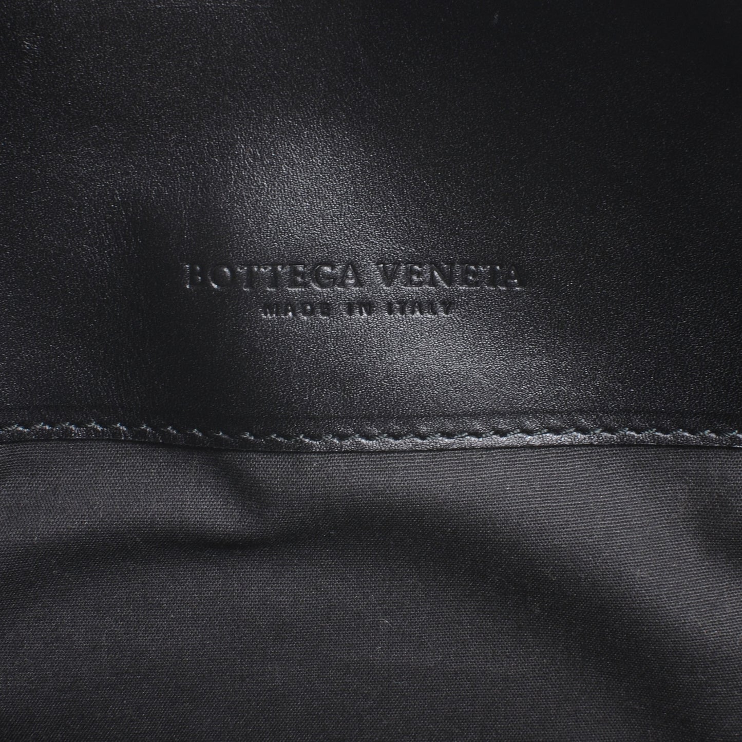 Nappa Intrecciato Messenger Bag Nero Black