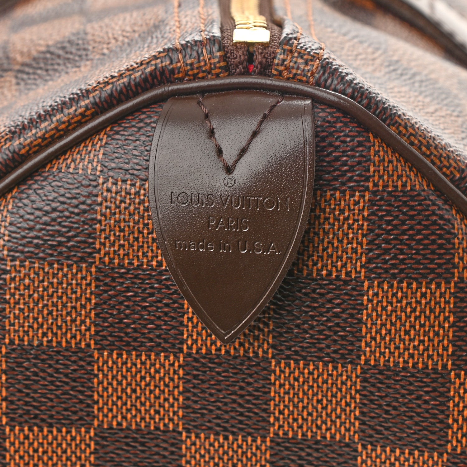 Louis Vuitton Damier Ebene Speedy 35 6 of 13