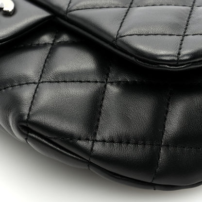 Chanel Calfskin Quilted CC Uniform Flap Belt Bag Black 10 of 10