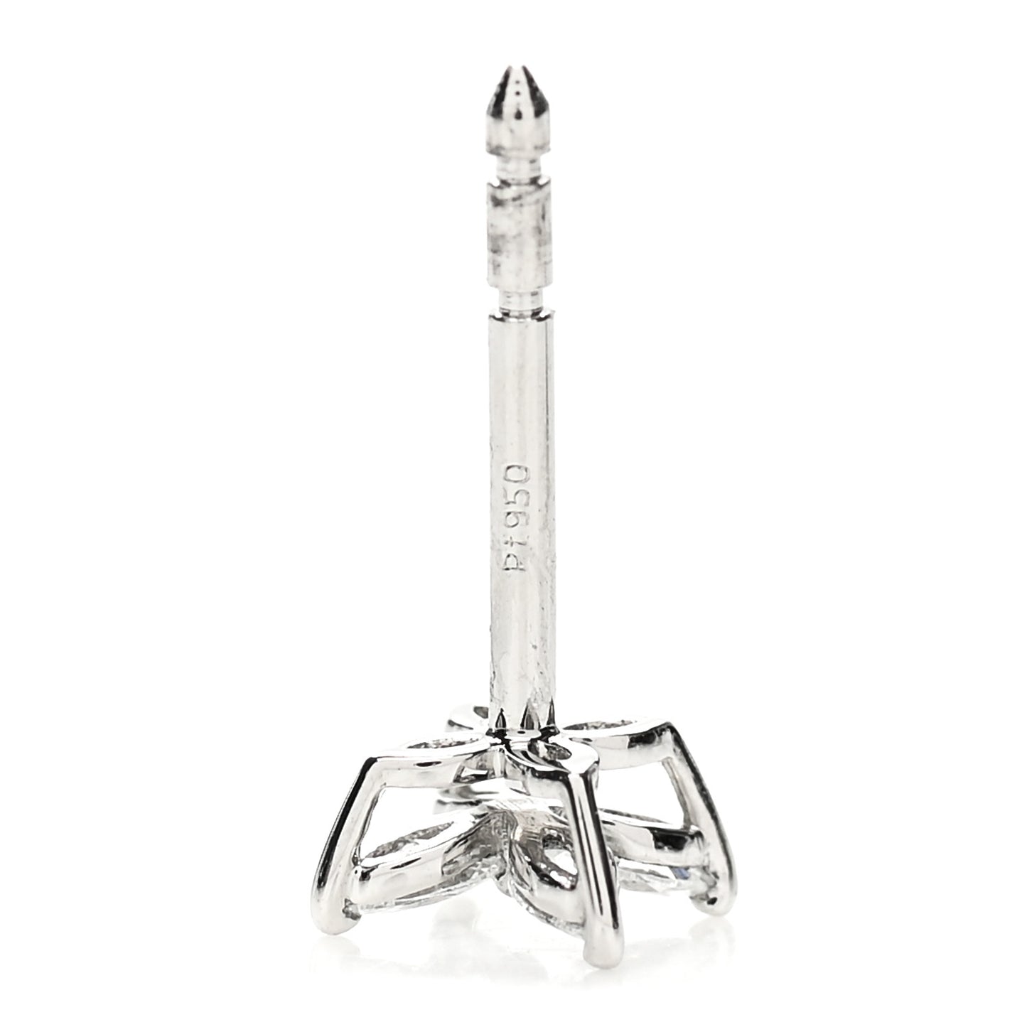 Platinum Diamond .19ct Mini Victoria Earrings