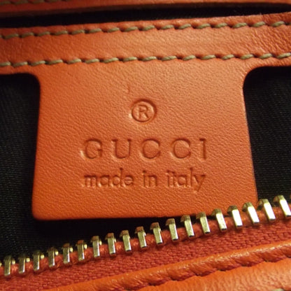Gucci GG Plus Monogram Web Stripe Medium Joy Boston Orange 8 of 10