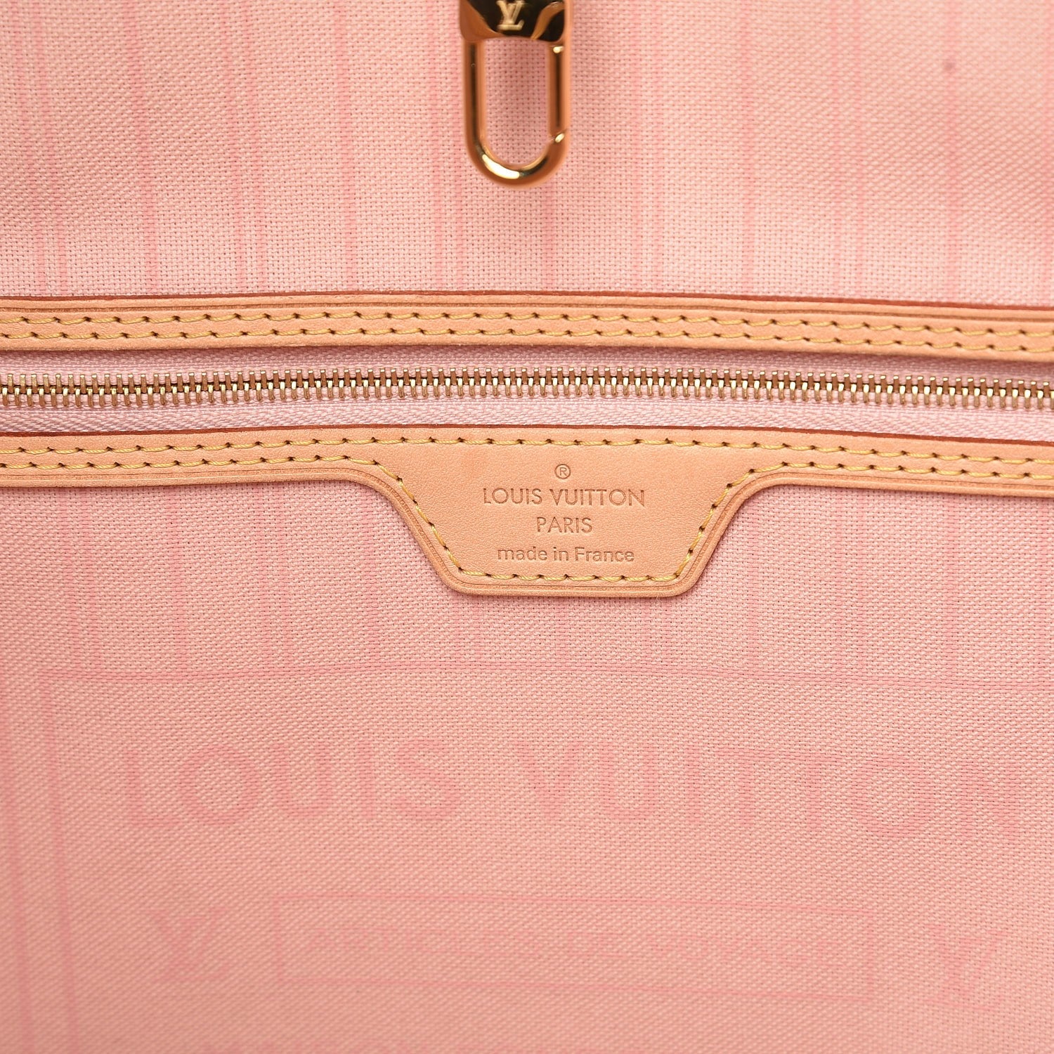 Louis Vuitton Damier Azur Neo Neverfull MM Rose Ballerine 7 of 21