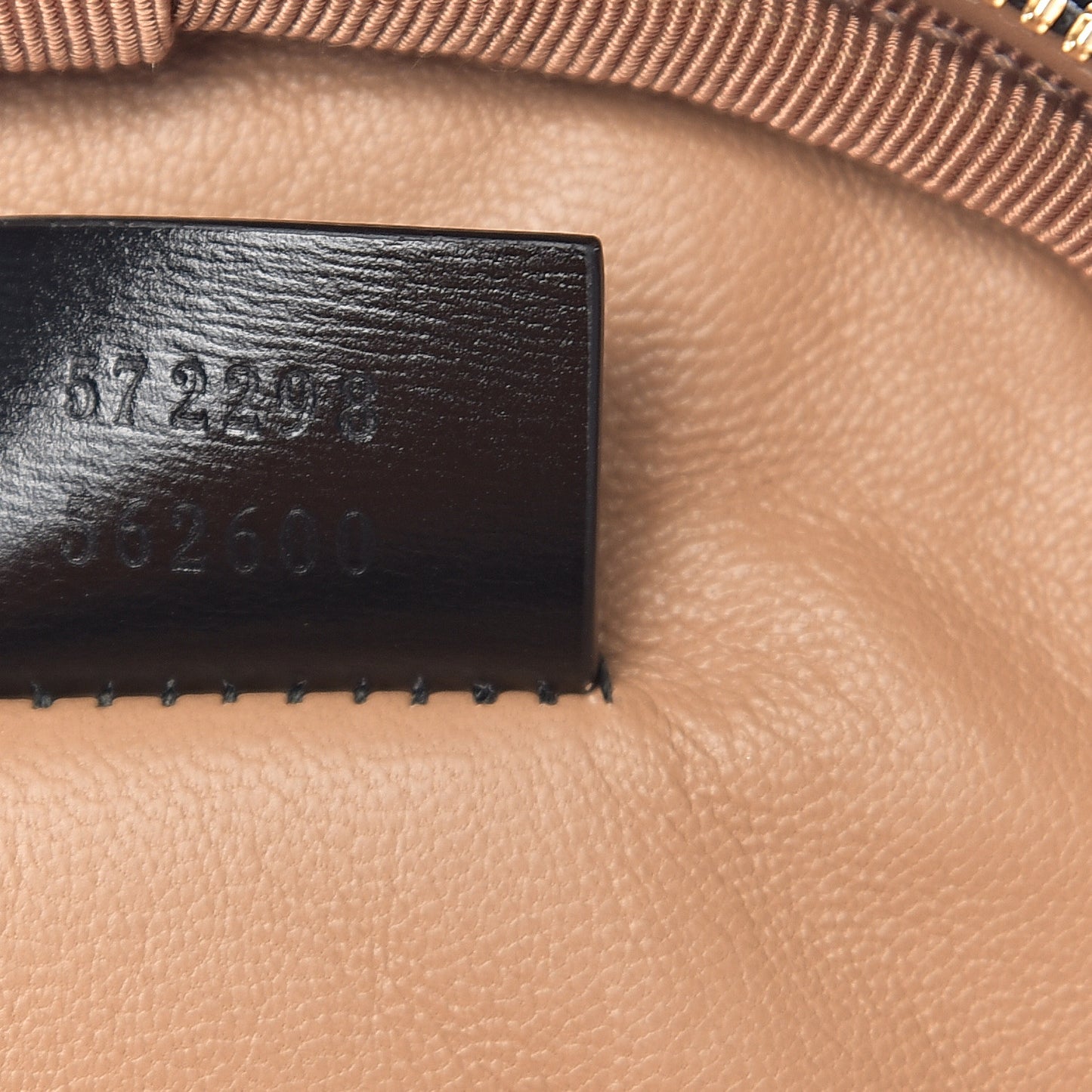 Calfskin Trapuntata Zumi Belt Bag Black