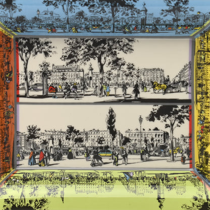 Hermes Porcelain L'Ombre des Boulevards Change Tray 5 of 8