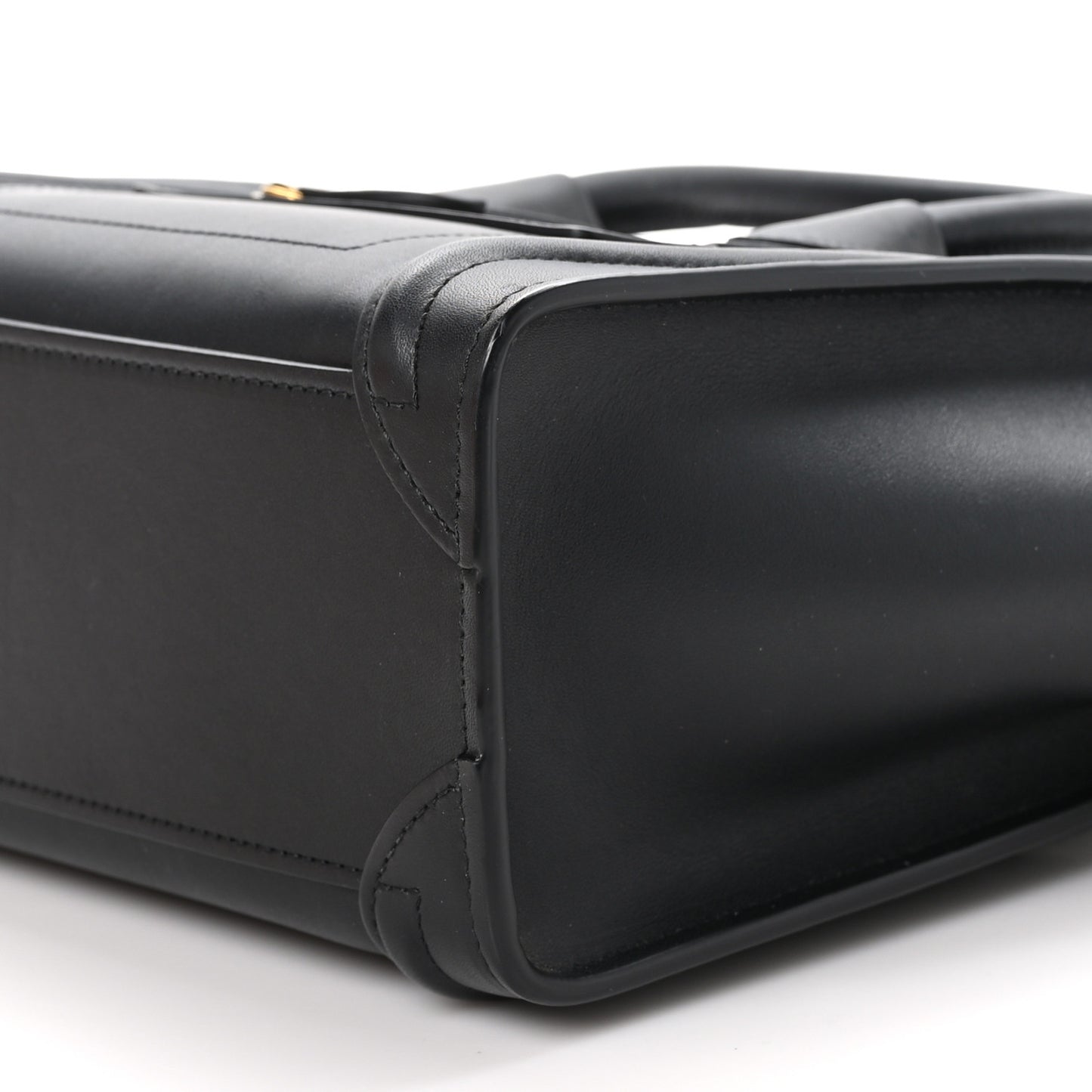 Smooth Calfskin Nano Luggage Black