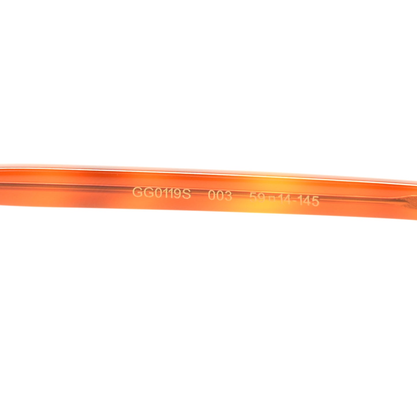 Aviator Sunglasses GG0119S Tortoise