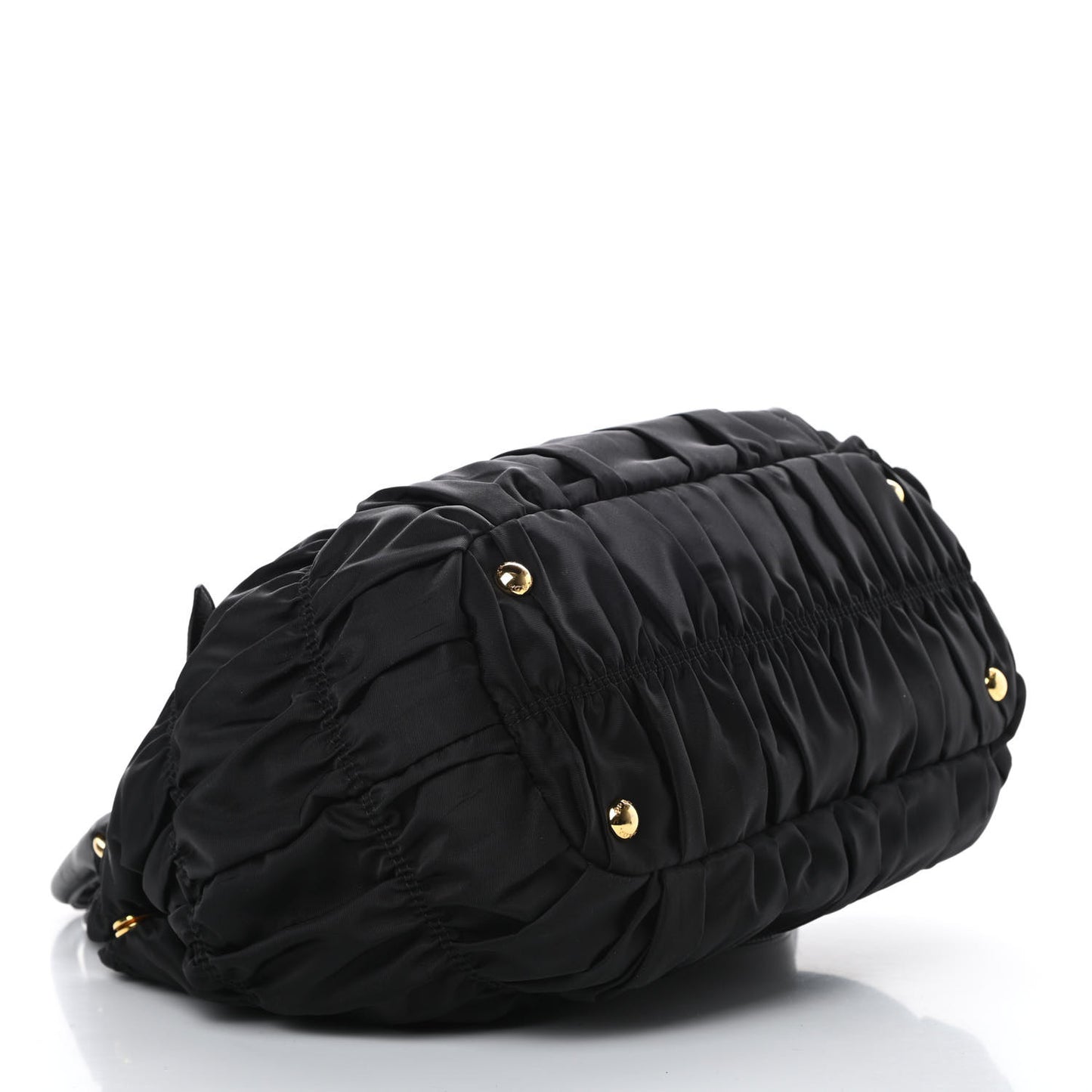 Tessuto Nylon Gaufre Tote Black