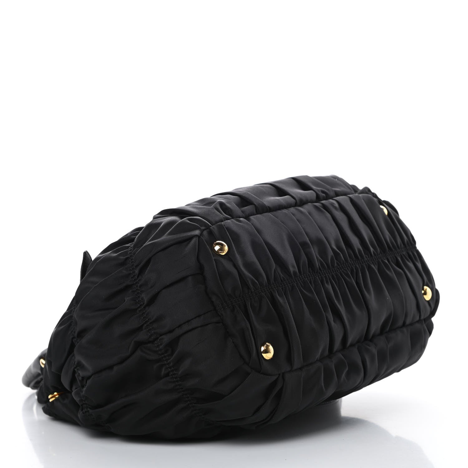 Prada Tessuto Nylon Gaufre Tote Black 4 of 10