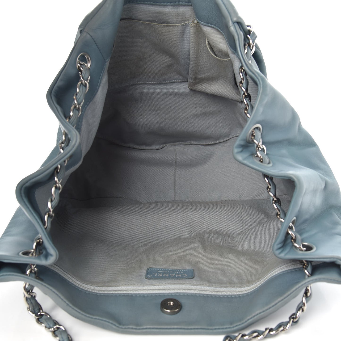 Lambskin Sensual Hobo Blue