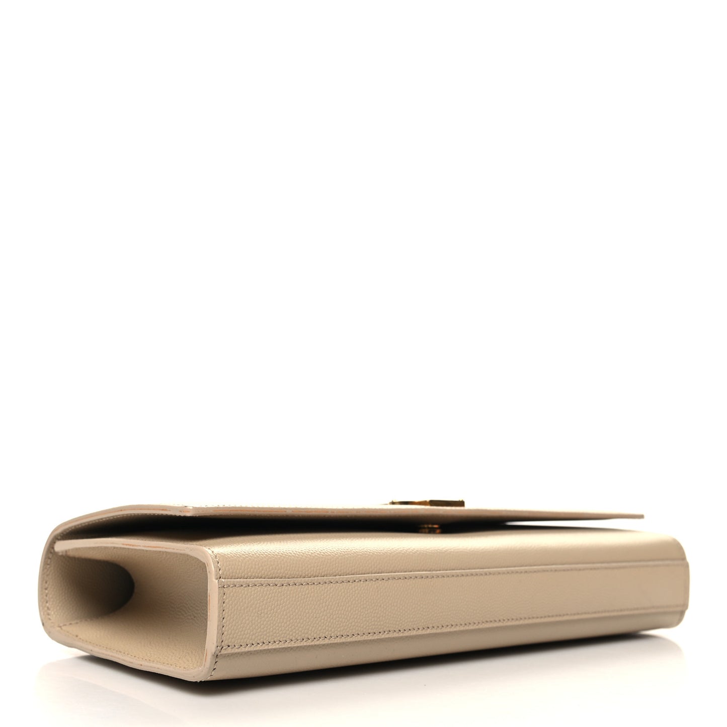 Grain De Poudre Classic Monogram Cassandre Clutch Nude