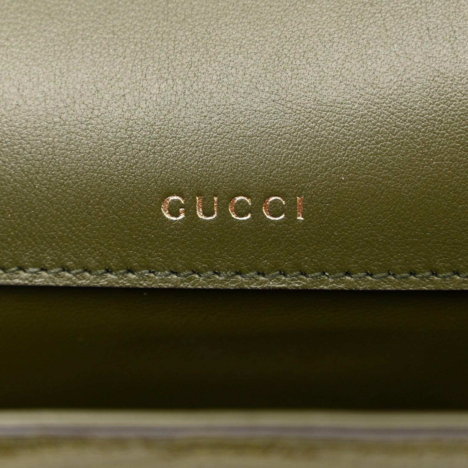 Gucci Lizard Web Mini Horsebit 1955 Shoulder Bag Green 6 of 10
