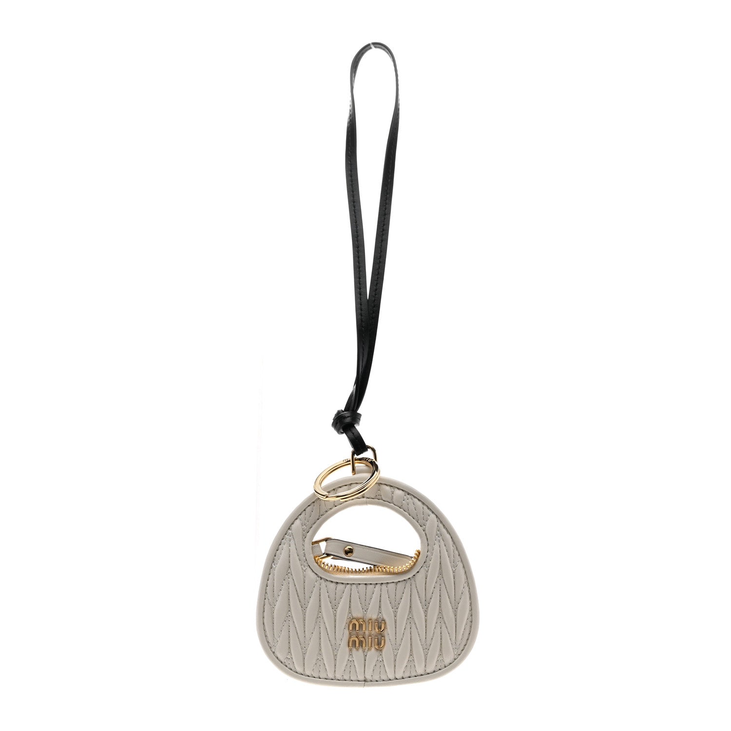 Miu Miu Nappa Matelasse Wander Trick White 1 of 3