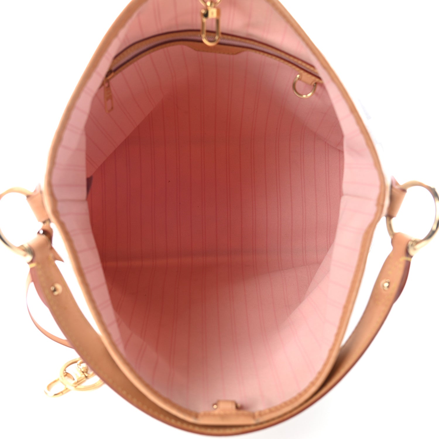 Louis Vuitton Damier Azur Delightful PM Rose Ballerine 5 of 9