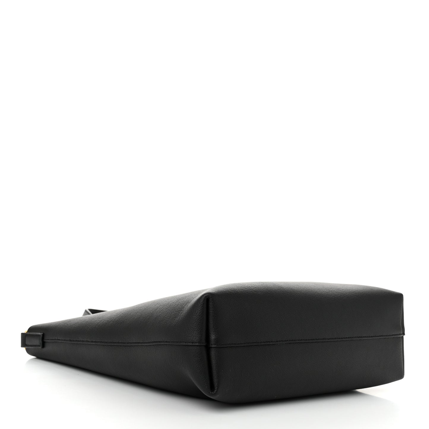 Calfskin Toy Shopping Tote Black