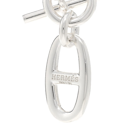 Hermes Sterling Silver Amulette Chaine d'Ancre Necklace 4 of 5