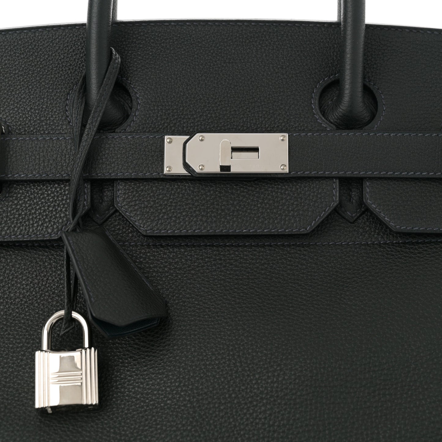 Togo HAC Birkin 40 Black Bleu Nuit