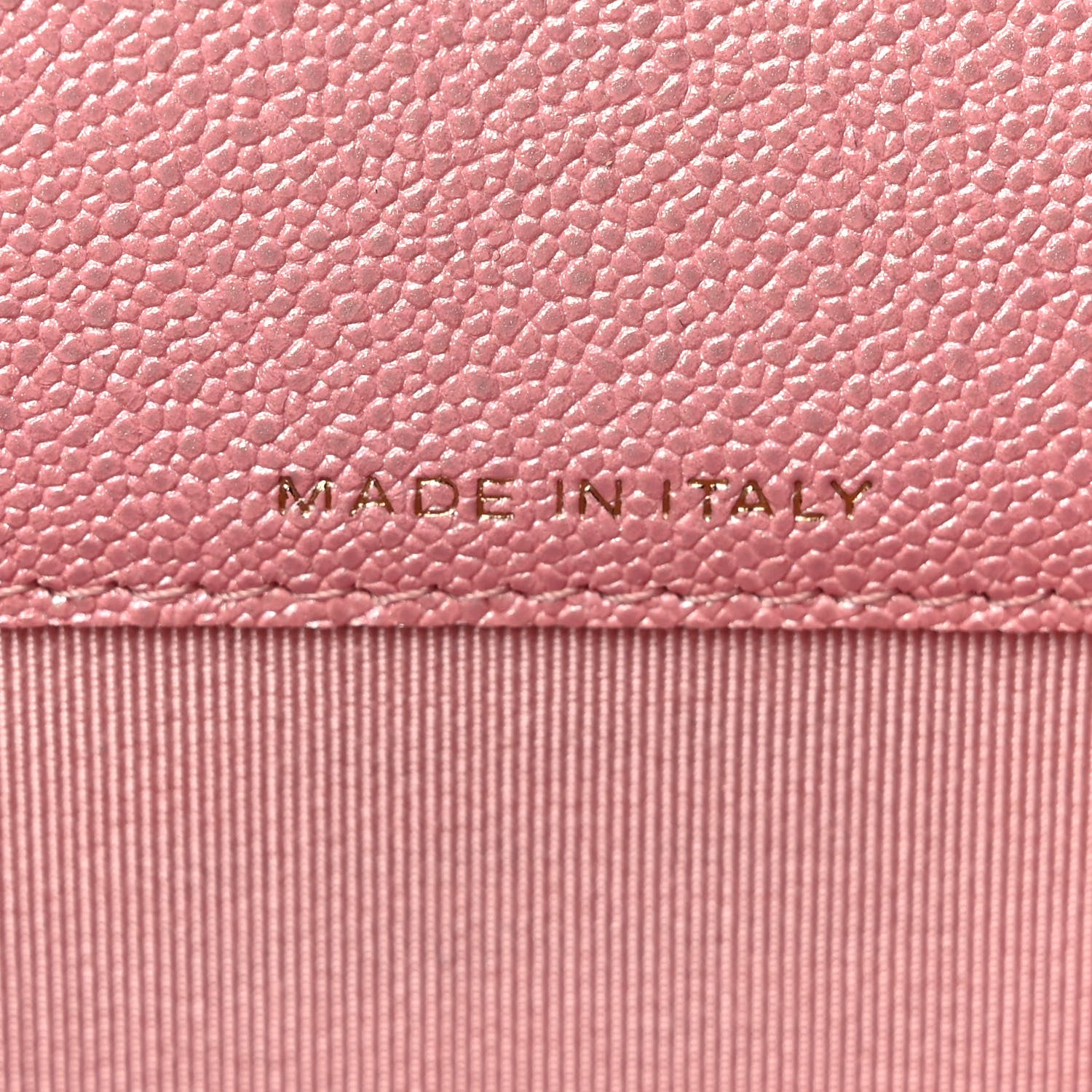 Chanel Iridescent Caviar Quilted Flap Card Holder Rose Pink 9 of 11
