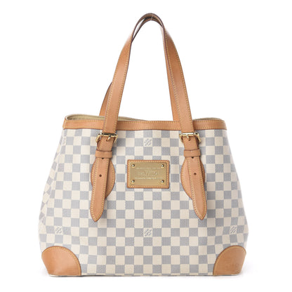 Louis Vuitton Damier Azur Hampstead MM 1 of 8