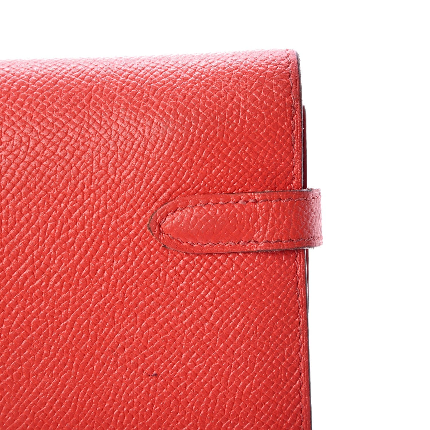 Hermes Epsom Kelly Longue Wallet Rose Jaipur 6 of 27