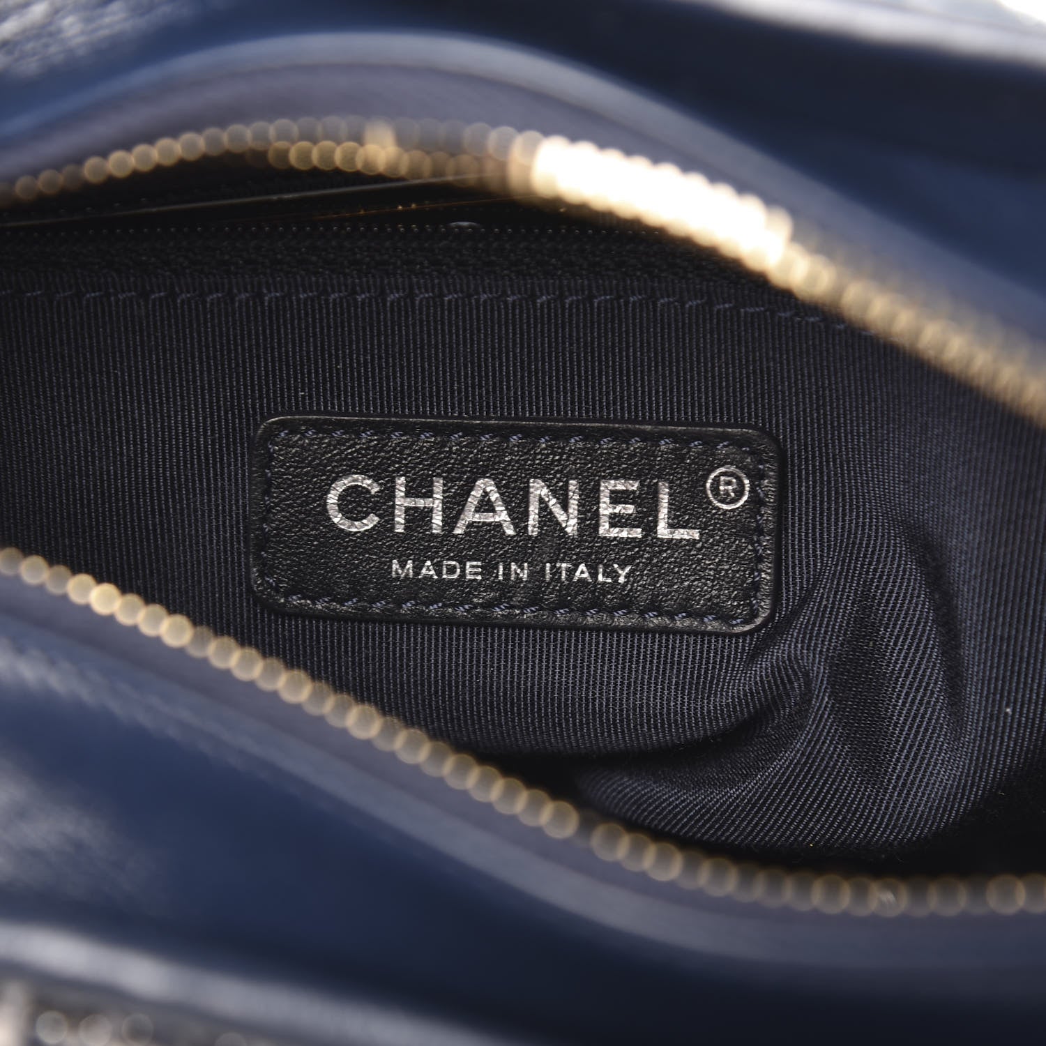 Chanel Tweed Calfskin Small Gabrielle Hobo Blue 6 of 10