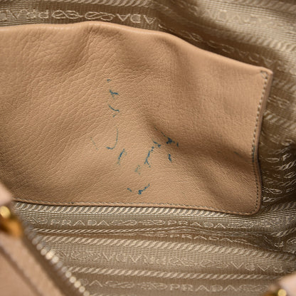 Prada Cervo Deerskin Shoulder Bag Sabbia 9 of 25