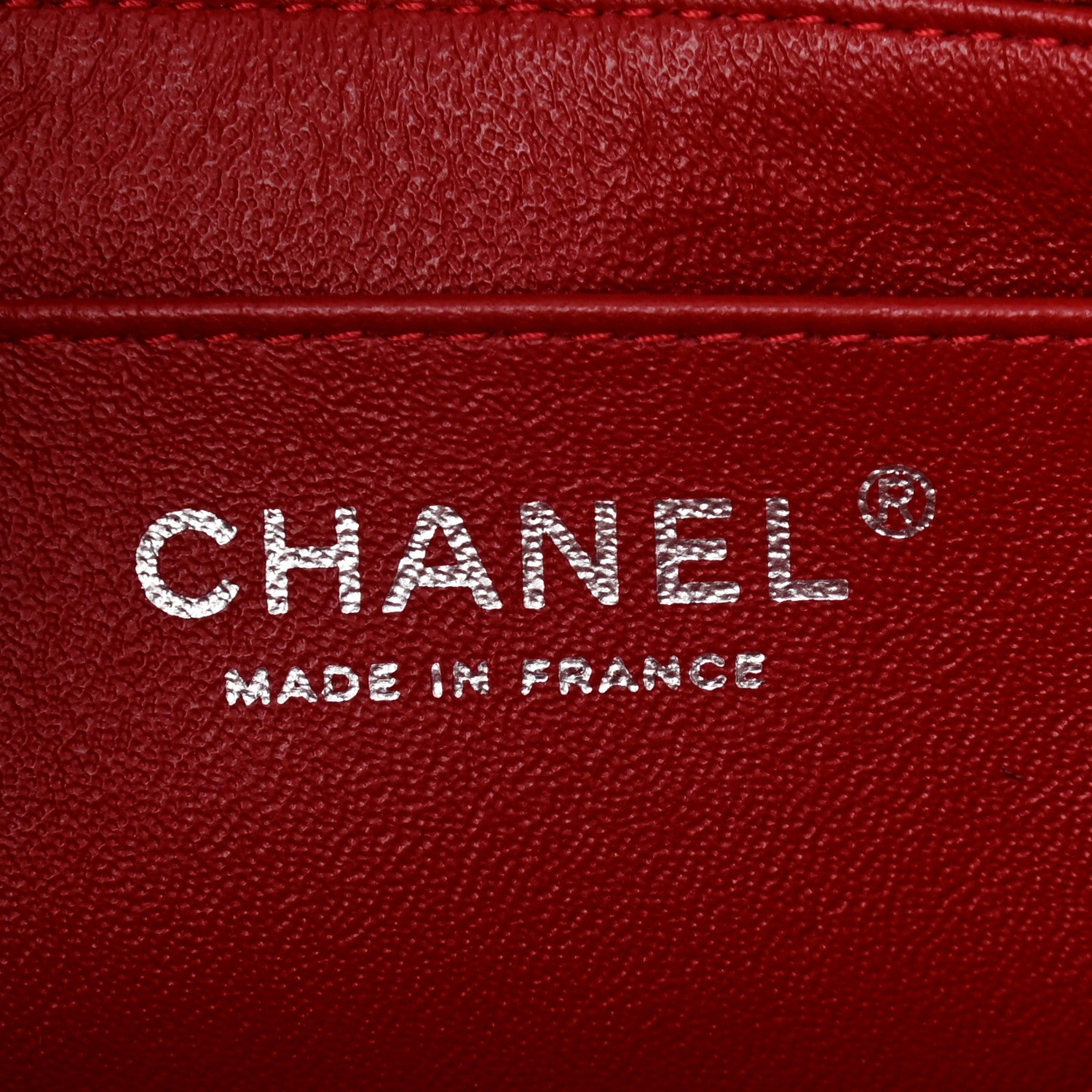Chanel Lambskin Quilted Mini Rectangular Flap Red 6 of 11