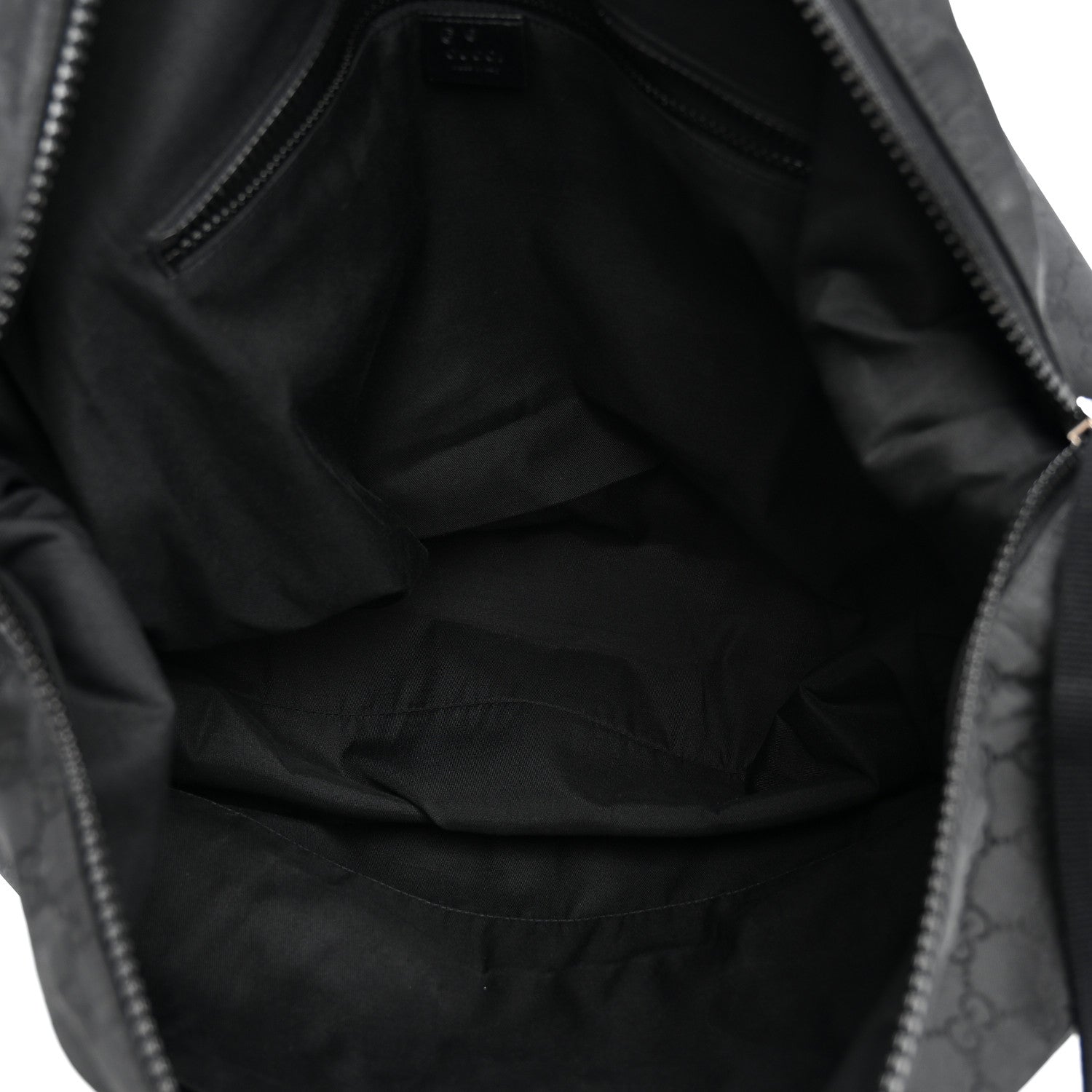 Gucci Nylon Monogram XL Duffle Bag Black 4 of 9