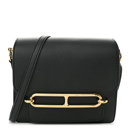 Hermes Swift Mini Sac Roulis Black 1 of 11