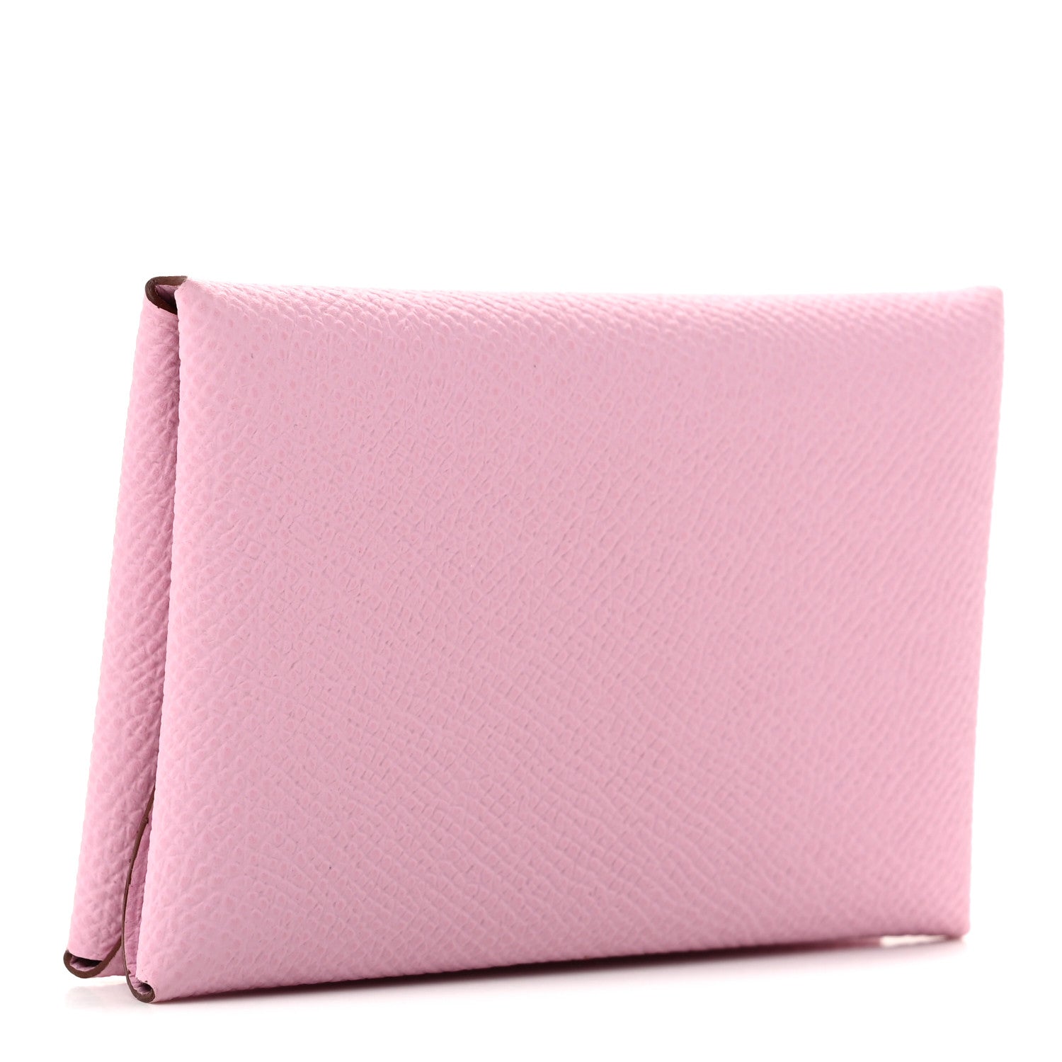 Hermes Epsom Calvi Duo Card Case Mauve Sylvestre 3 of 8