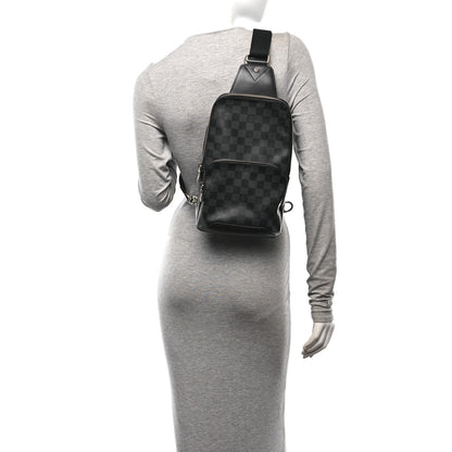 Louis Vuitton Damier Graphite Avenue Sling Backpack 2 of 9