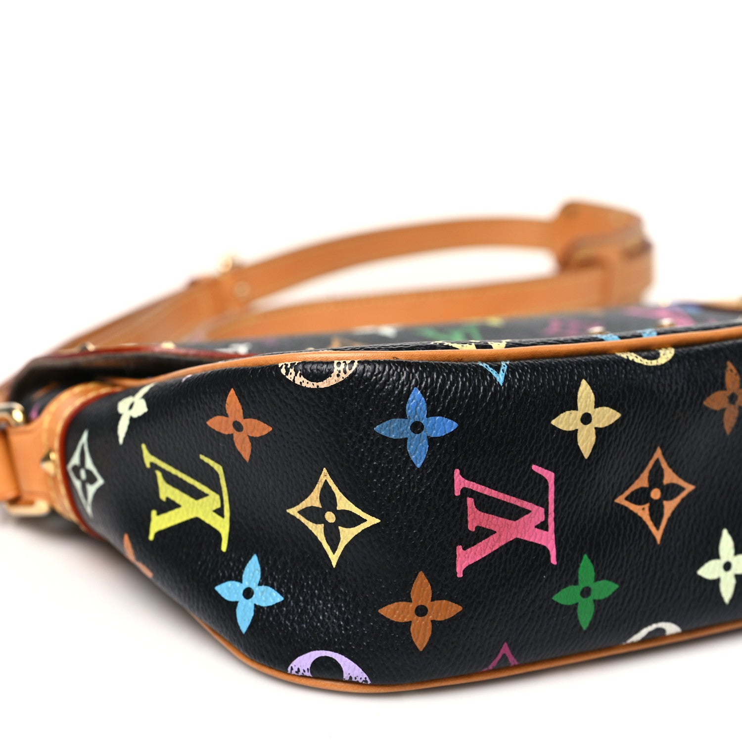 Louis Vuitton Monogram Multicolor Sologne Black 8 of 11
