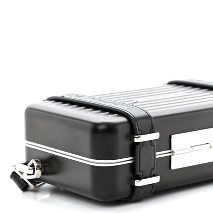 Christian Dior X RIMOWA Aluminum Personal Clutch On Strap Black 7 of 10