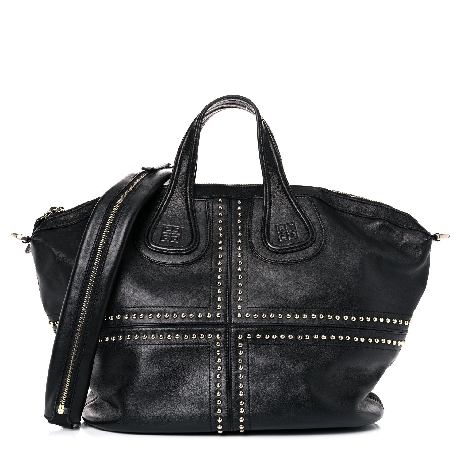 Givenchy Lambskin Studded Medium Nightingale Black 1 of 13