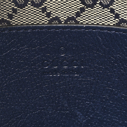 Gucci Piuma Lux Energy Web Monochrome Double G Crossbody Bag Blue Agata 6 of 10