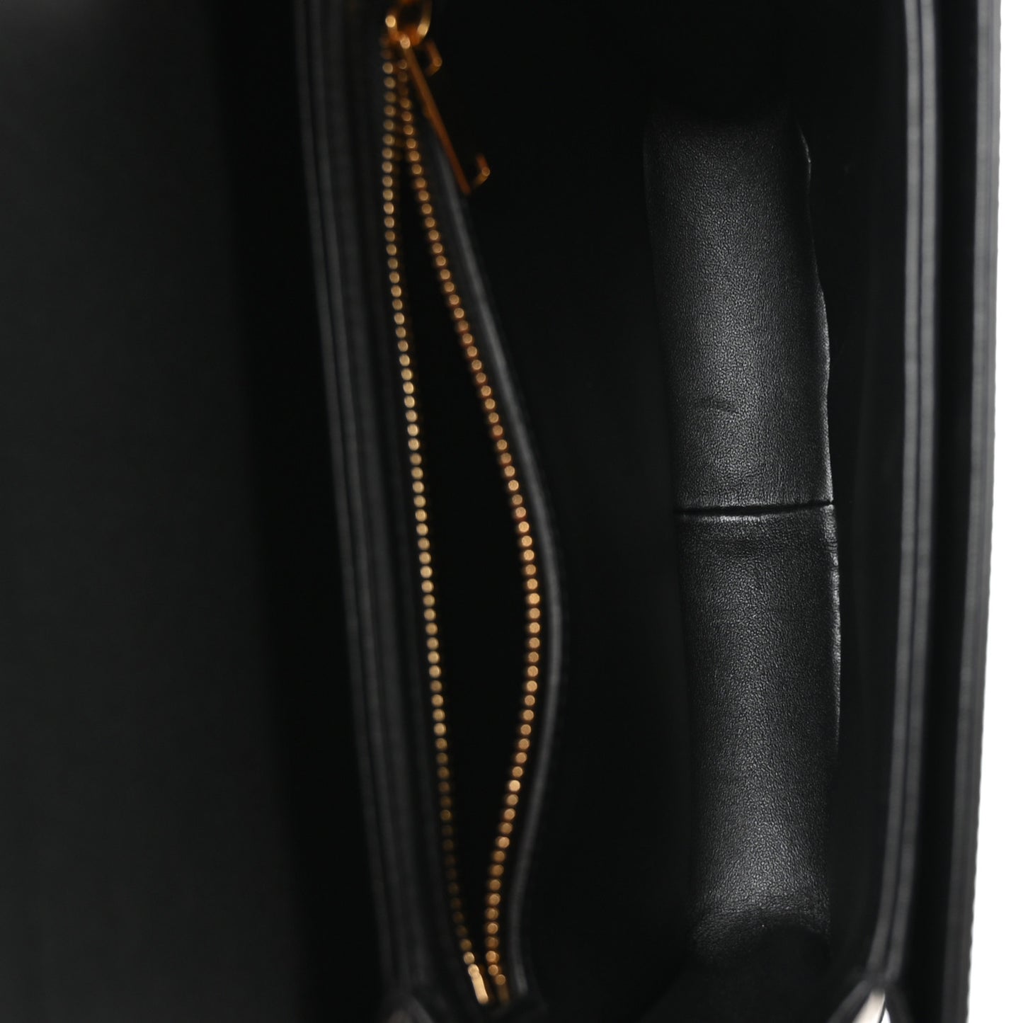Shiny Calfskin Teen Triomphe Black