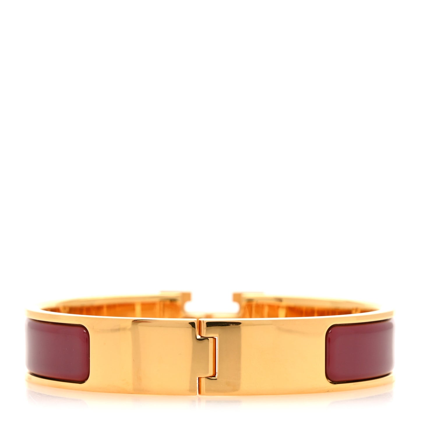 Enamel Narrow Clic Clac H PM Bracelet Muscat