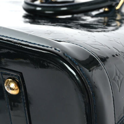 Louis Vuitton Vernis Alma GM Blue Nuit 11 of 13