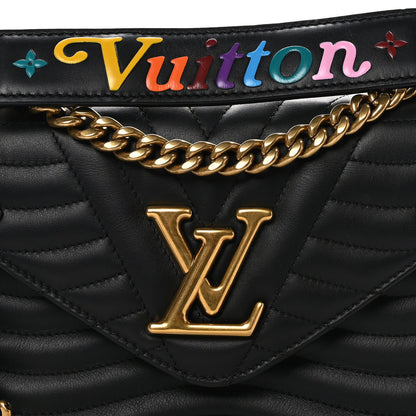 Louis Vuitton Calfskin New Wave Chain PM Black 7 of 9