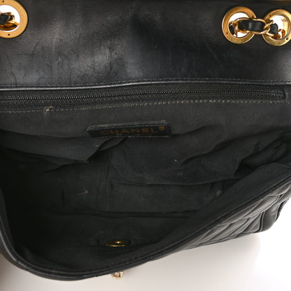 Chanel Lambskin Quilted Medium Elegant CC Flap Black 5 of 11