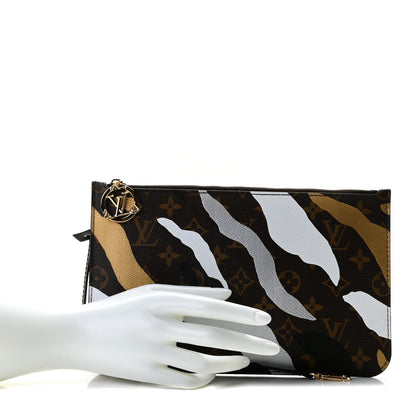 Louis Vuitton X LOL Monogram Neverfull MM GM Pochette Gold Silver 2 of 7