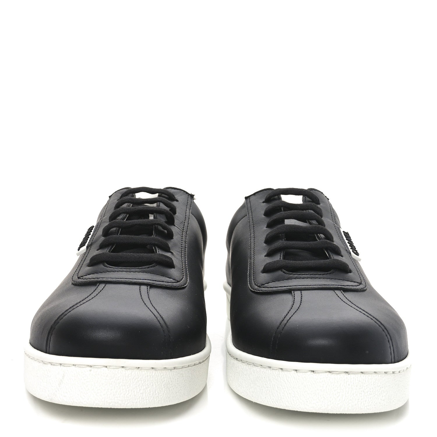 Chanel Calfskin Tennis CC Mens Sneakers 44 Black 3 of 8