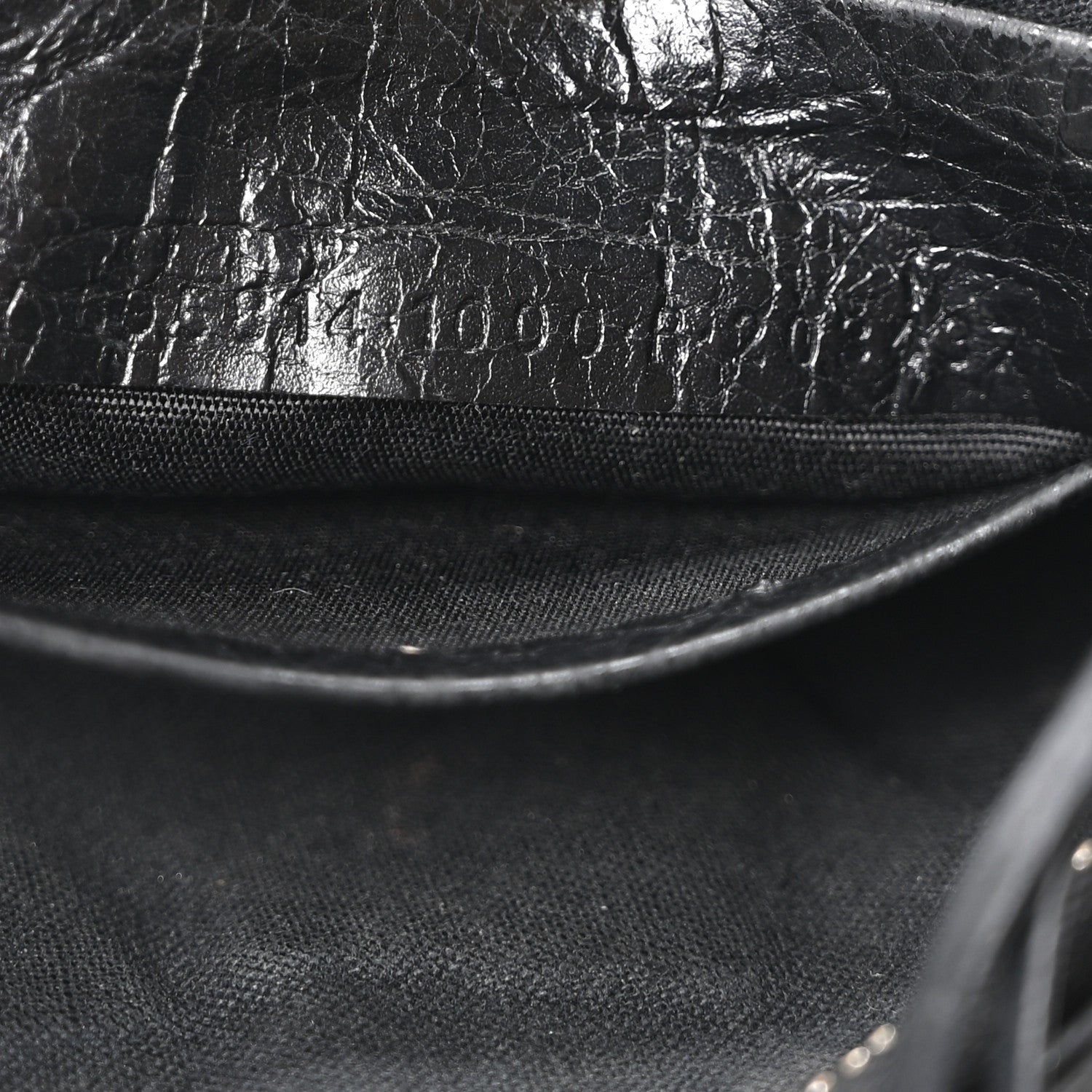 Balenciaga Agneau Arena Le Cagole Mini Purse With Chain Black 8 of 11