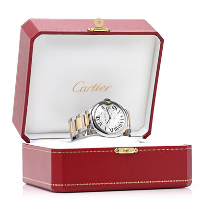 Cartier Stainless Steel 18K Yellow Gold 42mm Ballon Bleu De Cartier Automatic Watch 5 of 5