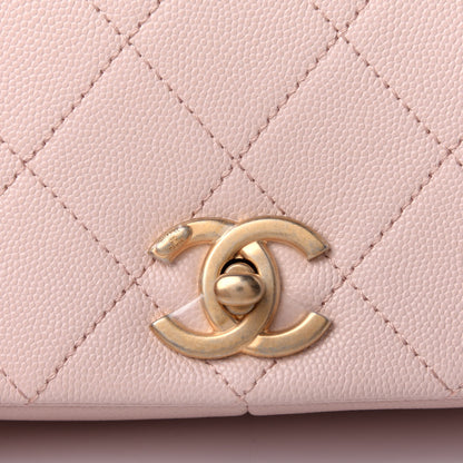 Chanel Caviar Quilted Small Fashion Therapy Flap Bag Beige 5 of 5